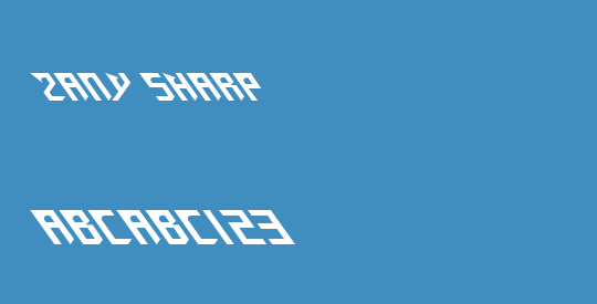 Zany Sharp