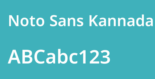 Noto Sans Kannada SemiBold