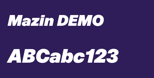 Mazin DEMO