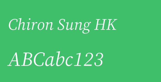 Chiron Sung HK