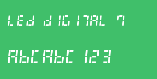 LED Digital 7