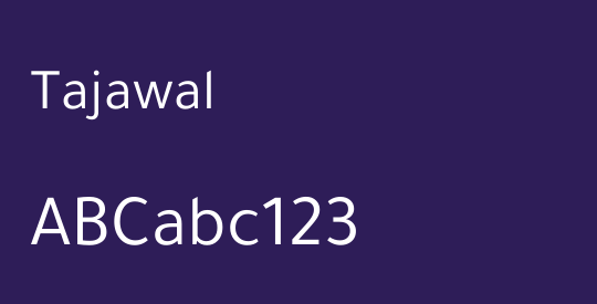 Tajawal