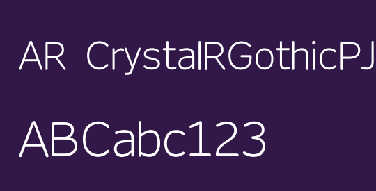 AR CrystalRGothicPJP MD