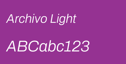 Archivo Light