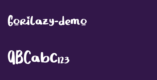 Gorilazy-demo