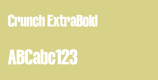 Crunch ExtraBold