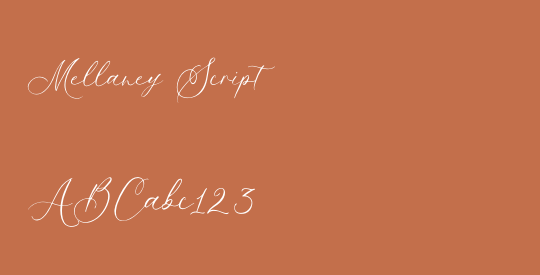 Mellaney Script