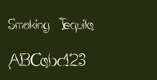 Smoking Tequila