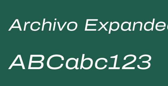 Archivo Expanded