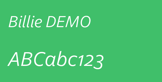 Billie DEMO