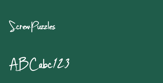 ScrewPuzzles