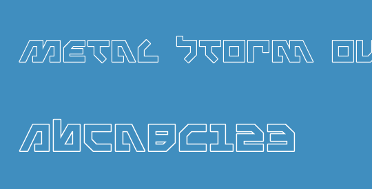 Metal Storm Outline