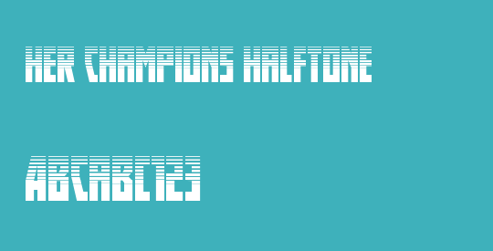 Her Champions Halftone
