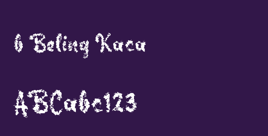 b Beling Kaca