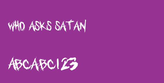 Who asks Satan