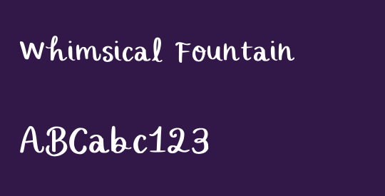 Whimsical Fountain