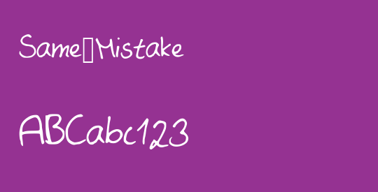 Same_Mistake