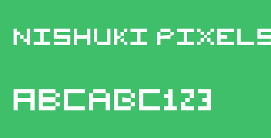Nishuki pixels
