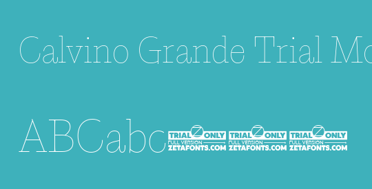Calvino Grande Trial Monoline