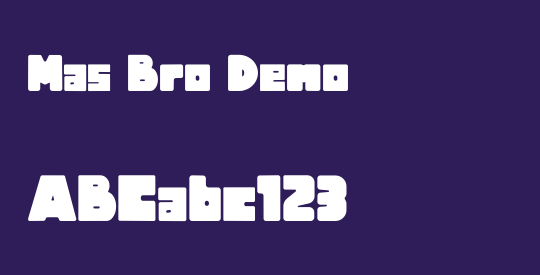 Mas Bro Demo