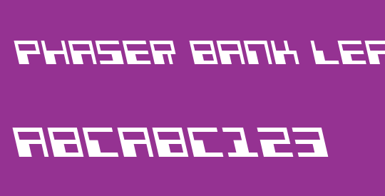 Phaser Bank Leftalic
