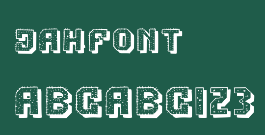 Jahfont