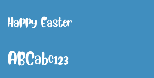 Happy Easter