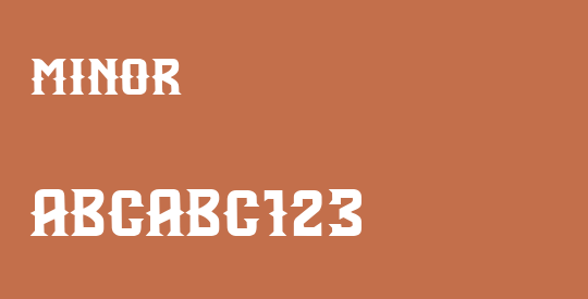 Minor