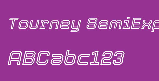 Tourney SemiExpanded Medium
