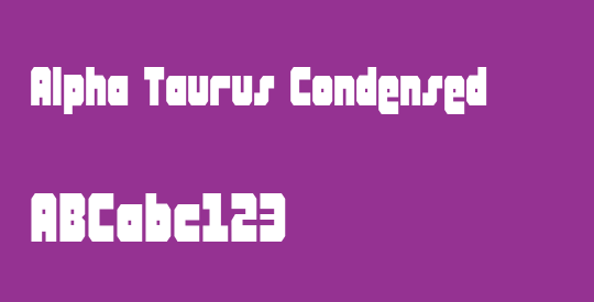 Alpha Taurus Condensed