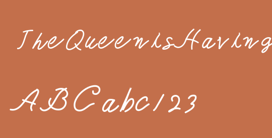 TheQueenisHavingFun