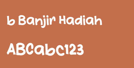 b Banjir Hadiah