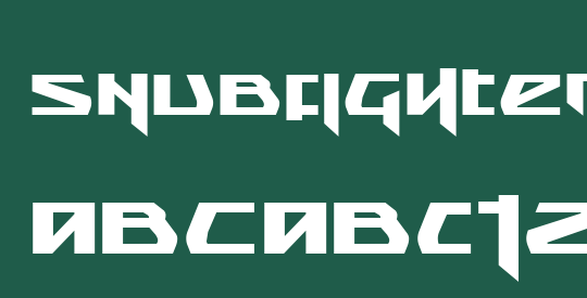 Snubfighter Bold