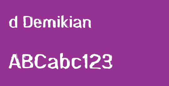 d Demikian