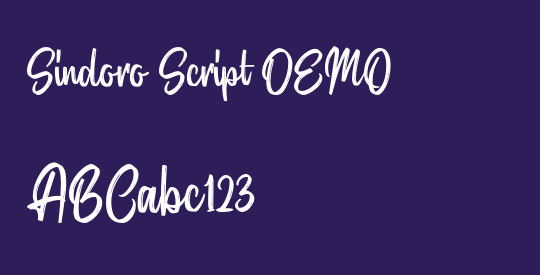Sindoro Script DEMO