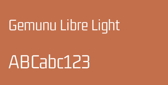 Gemunu Libre Light