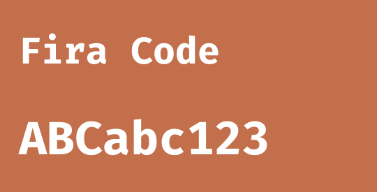 Fira Code