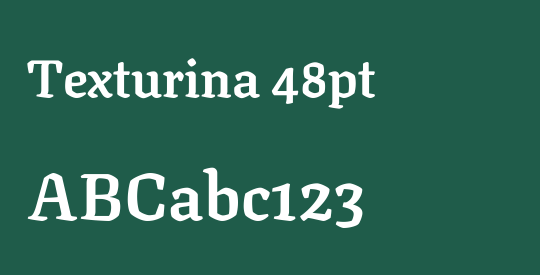 Texturina 48pt