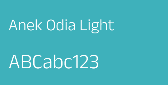Anek Odia Light