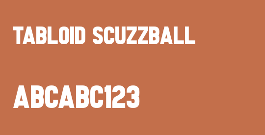 Tabloid Scuzzball