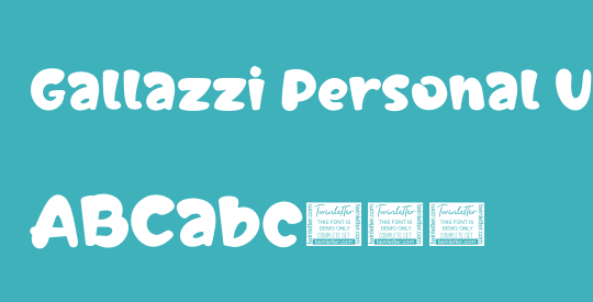 Gallazzi Personal Use