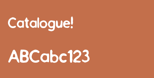 Catalogue!
