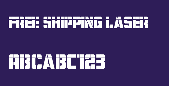 Free Shipping Laser