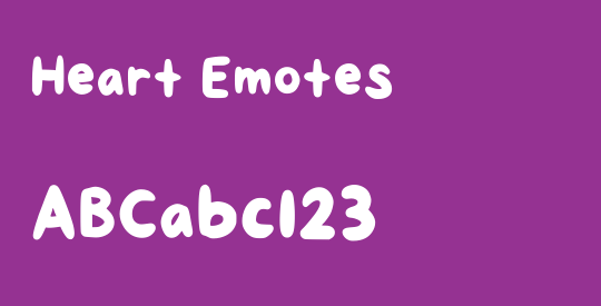 Heart Emotes
