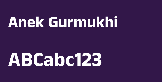 Anek Gurmukhi