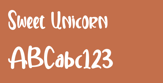 Sweet Unicorn