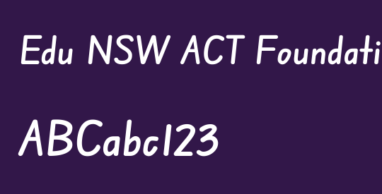Edu NSW ACT Foundation SemiBold