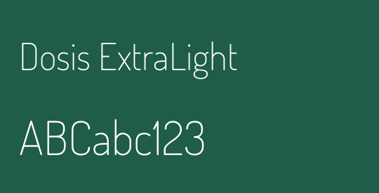 Dosis ExtraLight