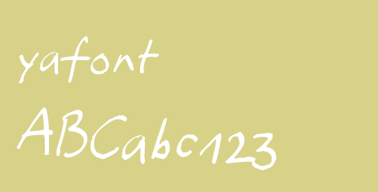 yafont