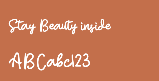 Stay Beauty inside